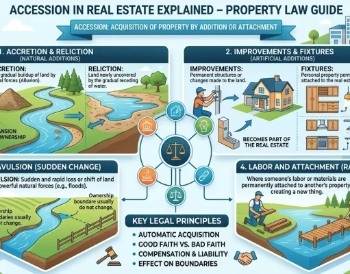 Accession Real Estate Explained – Property Law Guide