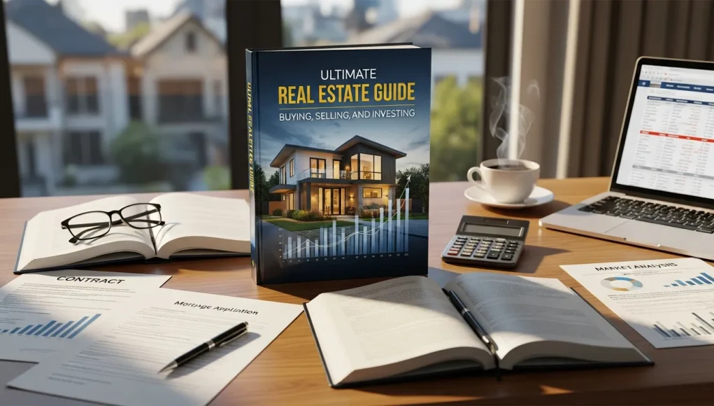 Comprehensive real estate roadmap showing steps for purchasing, selling, and investing in property